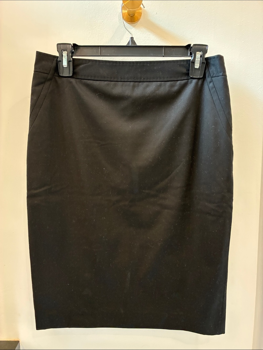 Ted Baker London Black Classic Pencil Skirt